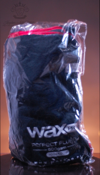 waxPRO Perfect Fluffy Dryer Black - microfiber cloth / drying cloth 600gsm large 100x60cm 1 piece